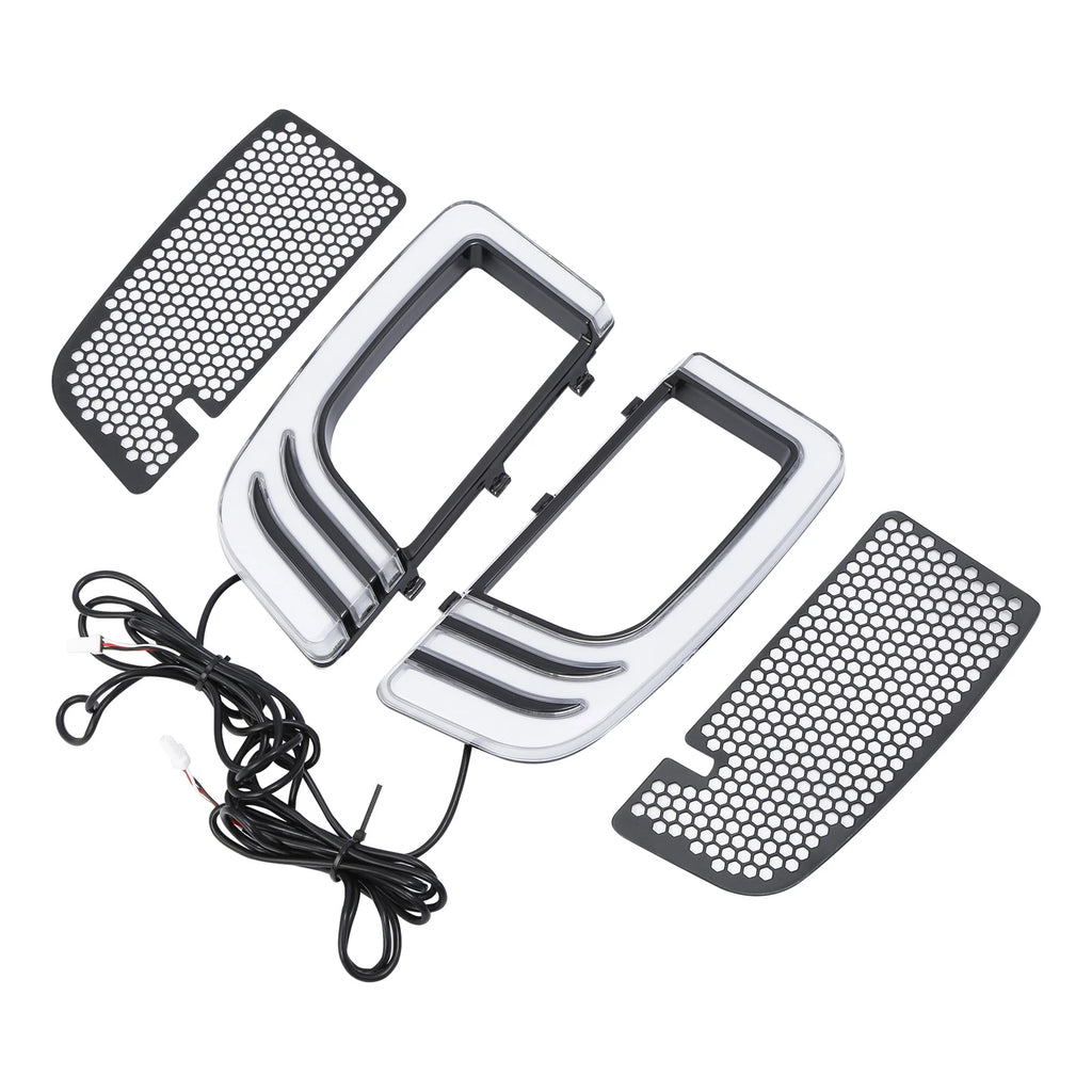 LED Fairing Lower Grills with Turn Signals for Harley Touring (2014–2024)