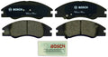 Bosch QuietCast Ceramic Brake Pads with Hardware for