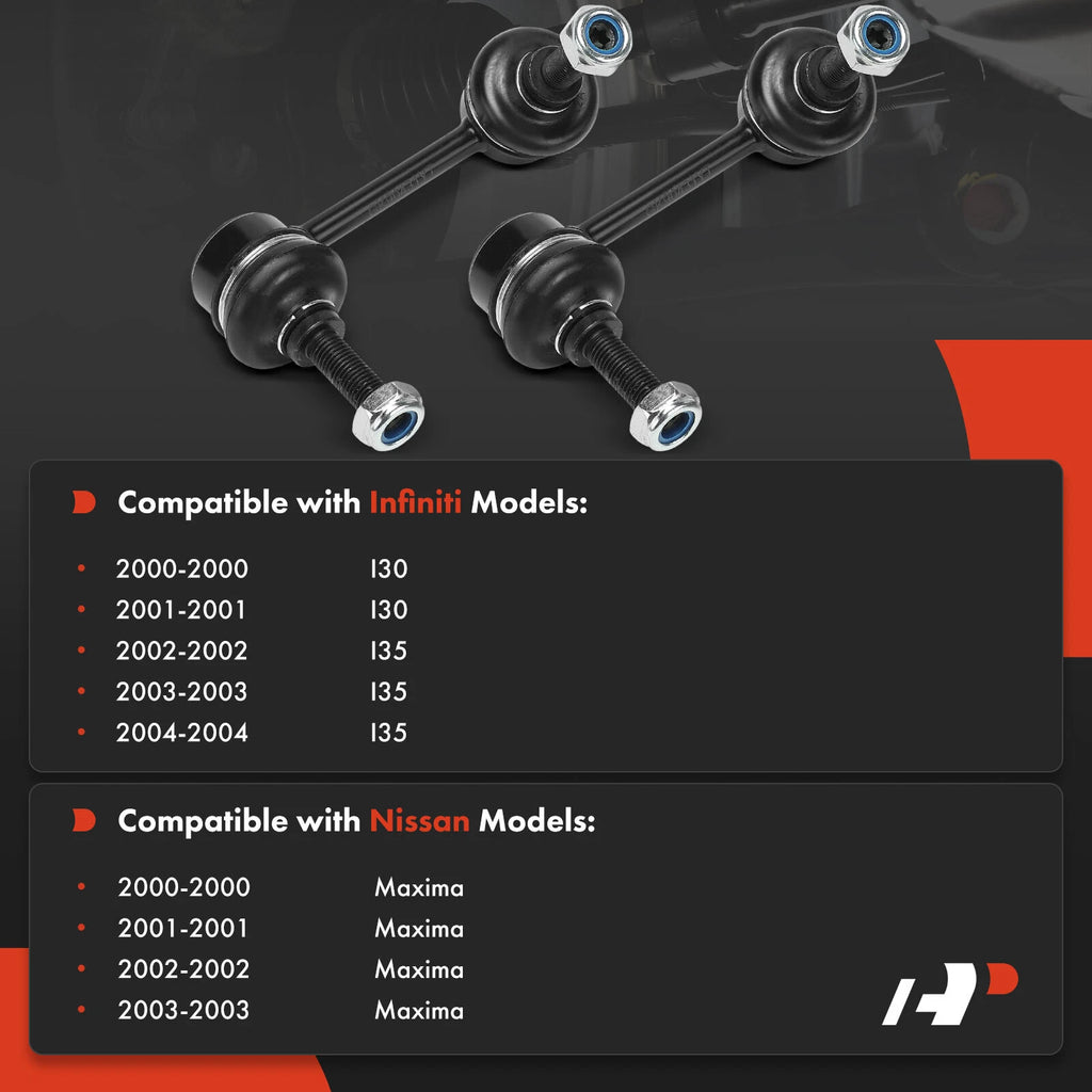 2X Front Stabilizer Bar Link Kit for Nissan Maxima (2000-2003)