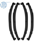 Set of 4 Leaf Springs for Trailer Axle 3500 lbs (4 Leaf Double Eye)
