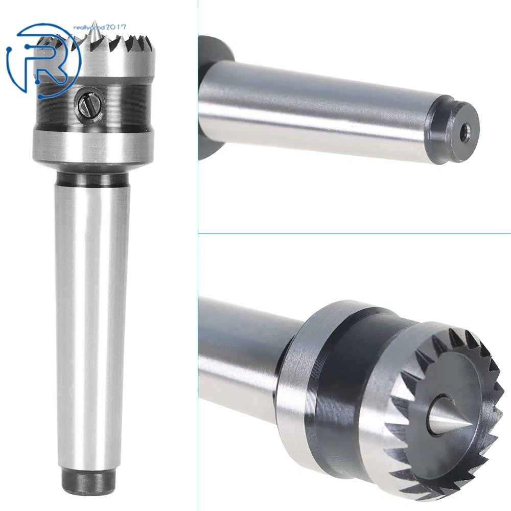 1 Inch Crown Multi Spur Drive Center for Wood Lathe (MT2 Arbor)