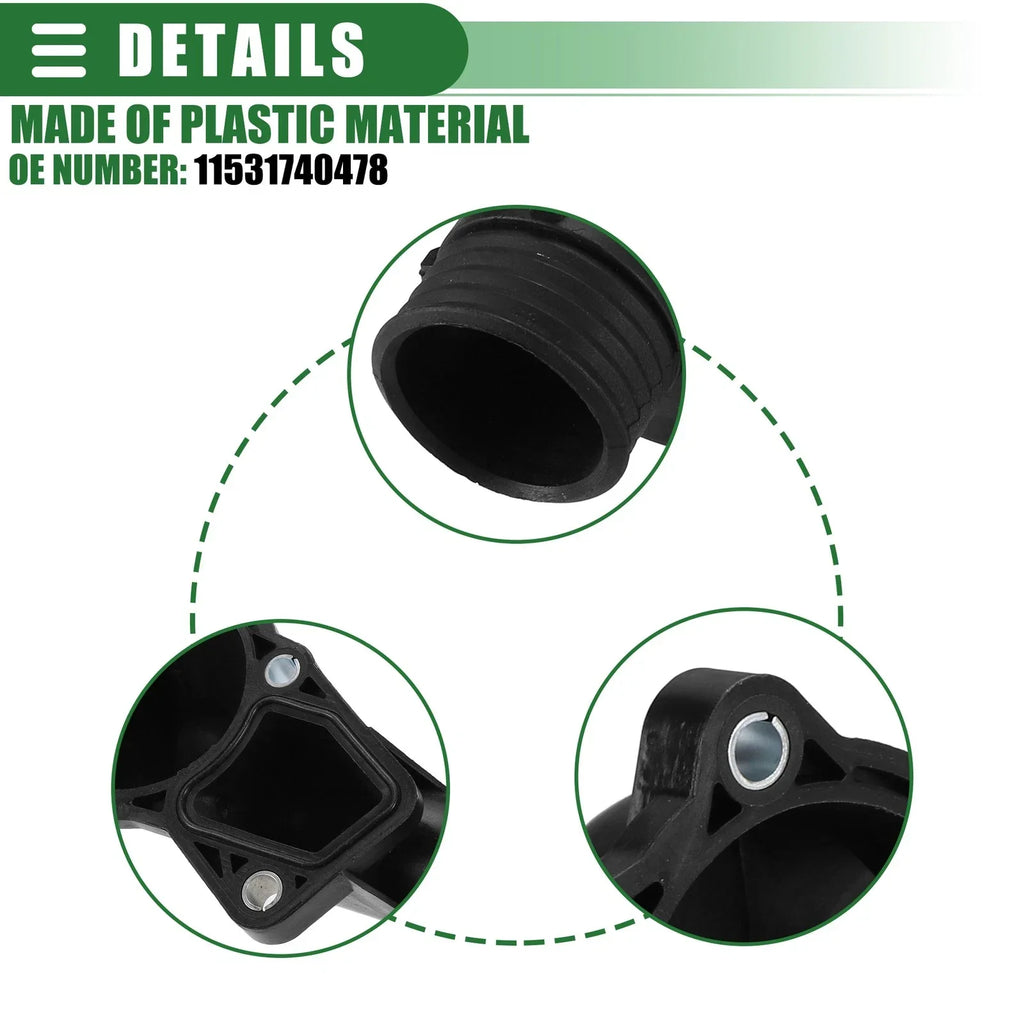 Engine Coolant Thermostat Housing for BMW 528i