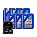 Oil Change Kit 6L Liqui Moly 5W-40 Mahle for Audi 2.7/2.8L (1997–2005)