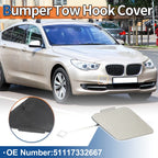 Tow Hook Cover Front Right for BMW 535i Orion Silver
