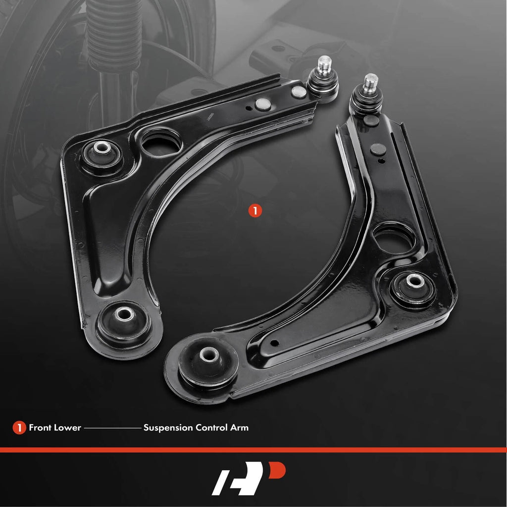 2X Front Lower Side Suspension Control Arm for Ford Escort (1991-1997)