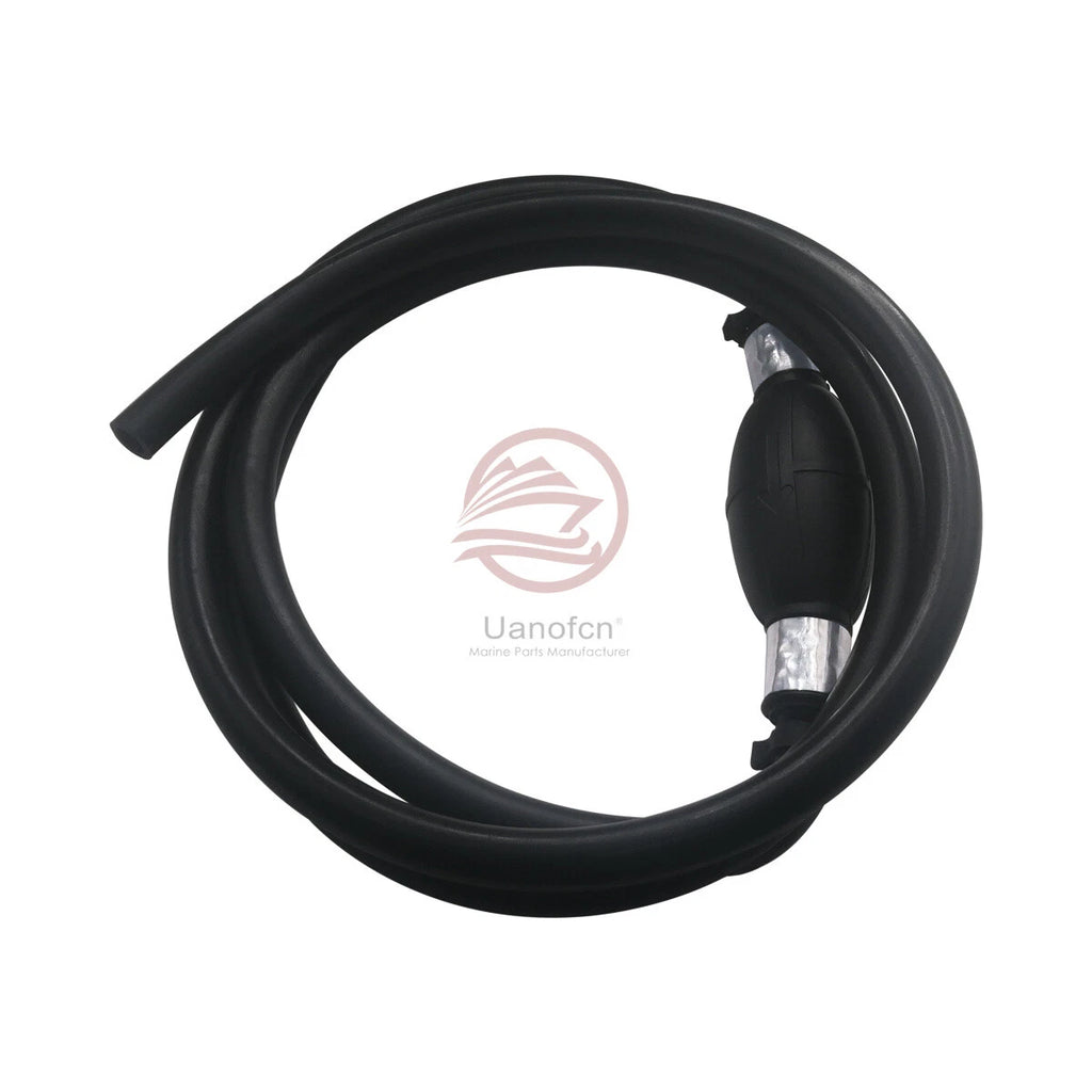 3/8" Marine Outboard Boat Fuel Hose Line Assembly with Primer Bulb