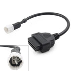 3Pin to 16Pin OBD2 Diagnostic Scanner Adapter Cable for YAMAHA YZF-R125, MT-125
