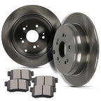 Rear Brake Rotors + Ceramic Pads for Acura RDX (2007–2012)