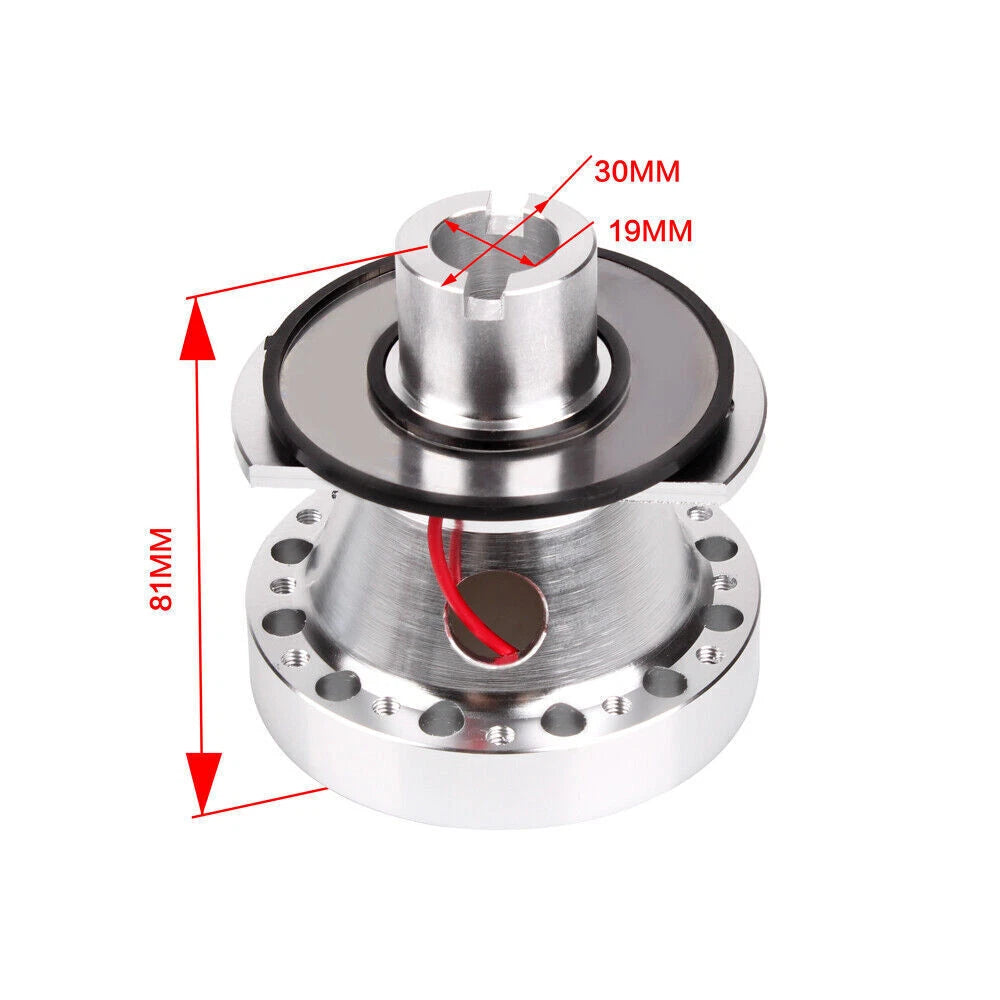 Aluminum Steering Wheel Hub Adapter Kit for Honda Civic (1996–2011)