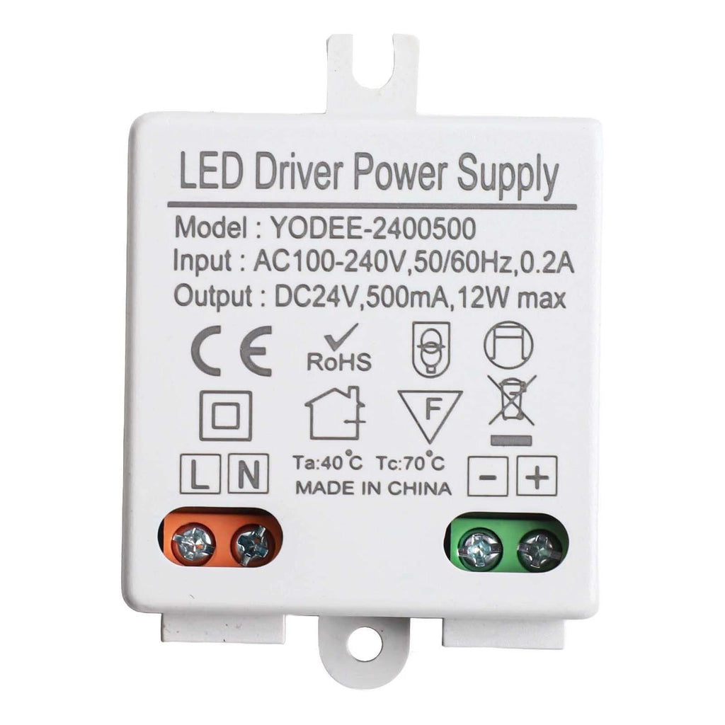 24V 12W LED Power Supply Adapter for Strip Lights and Displays (No Years)