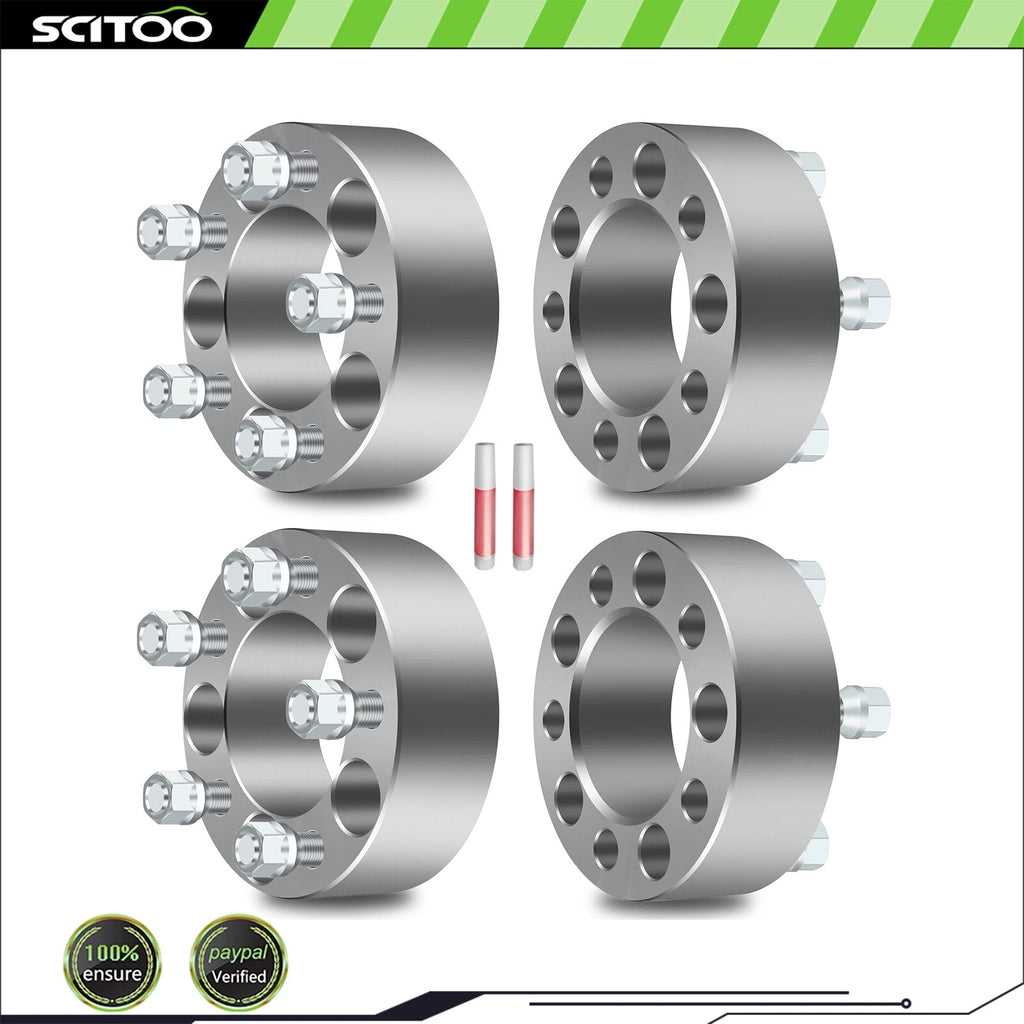4X 2" Wheel Spacers 5x4.5 1/2"-20 for Ford Explorer Ranger (1991–2010)