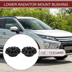 2X Lower Radiator Mount Bushing for Chevrolet Cruze (2011–2016) No. 13304695