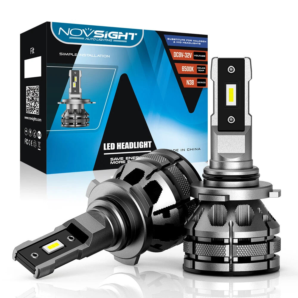 2X 80W 15000LM 9006 LED Headlight Bulbs Kit for