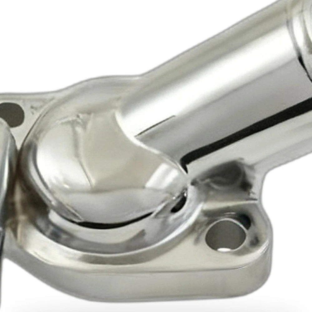 Chrome Twin Outlet Thermostat Housing for Holden 253 308 V8 (1970–1980)
