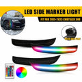 4X RGB LED Bumper Marker Lights for Chrysler 300 (2015–2023)