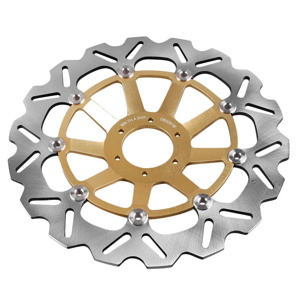 Front Brake Disc Rotors Set of 2 for Honda CBR1100XX (1997–1998) Gold