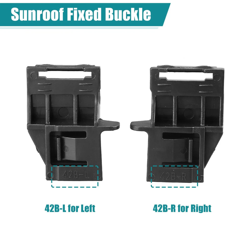 1 Pair Sunroof Sun Visor Clips for Honda CR-V (2017–2021) 743151938920