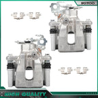 Pair Rear Brake Calipers for Toyota Corolla (2014–2019) w/ Bracket