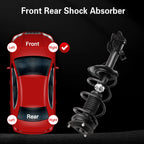 Set of 2 Front Shocks Struts Assembly for Nissan Rogue (2012–2013)