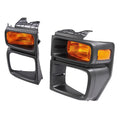 Set of 2 Headlight Trim Bezels for Ford E150 E250 E350 (2008–2014)