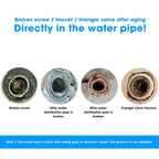Screw Extractor Set for Faucet Water Pipe Triangle Valve