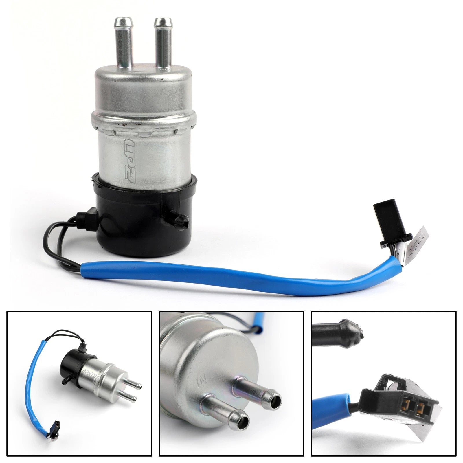 Electric Fuel Pump 8mm for Yamaha Virago XV FZR400 XV535 FZX250 FZR600 FZX750 (US)