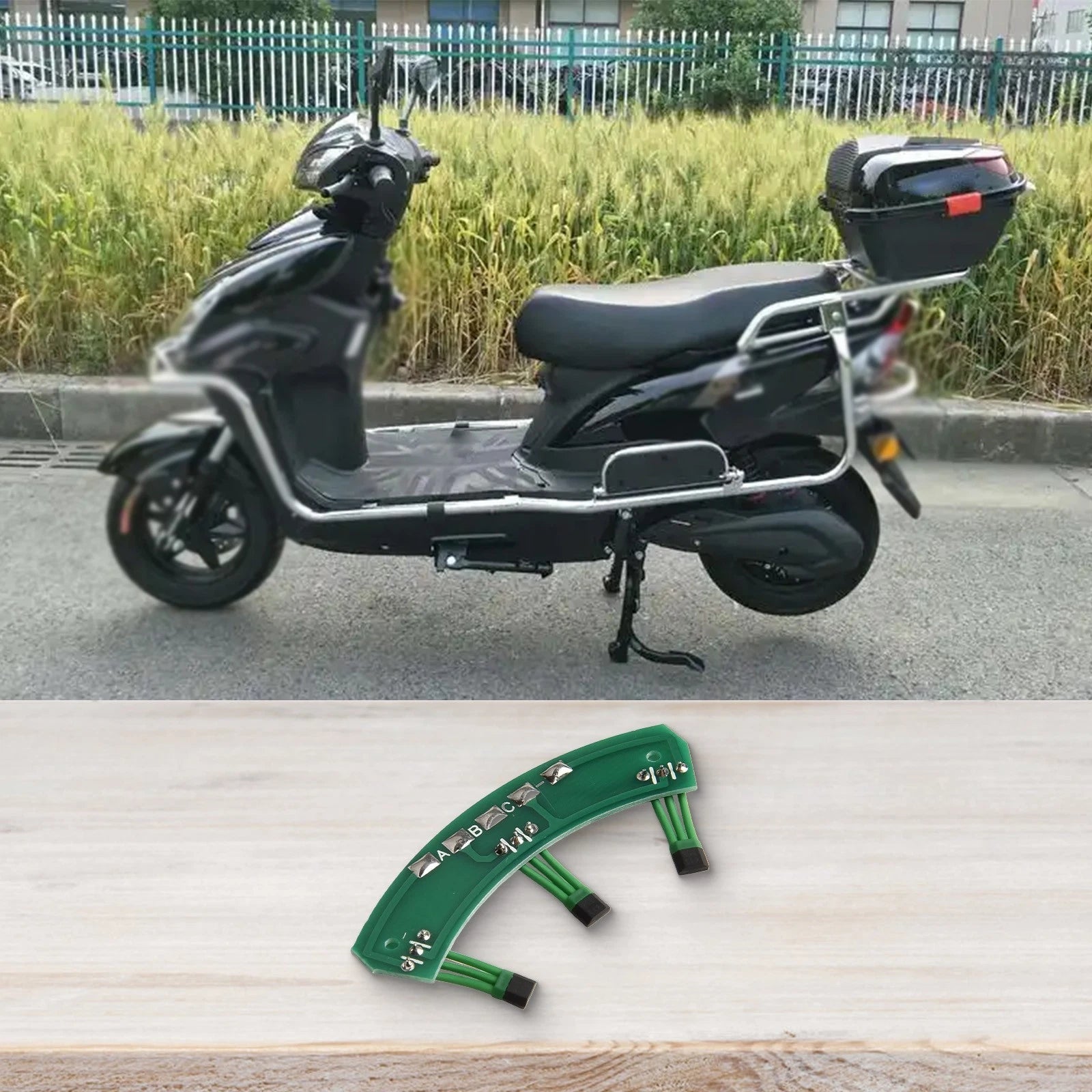 Hall Effect PCB Cable for Electric Bike and Scooter (2 or 3 Wheel)
