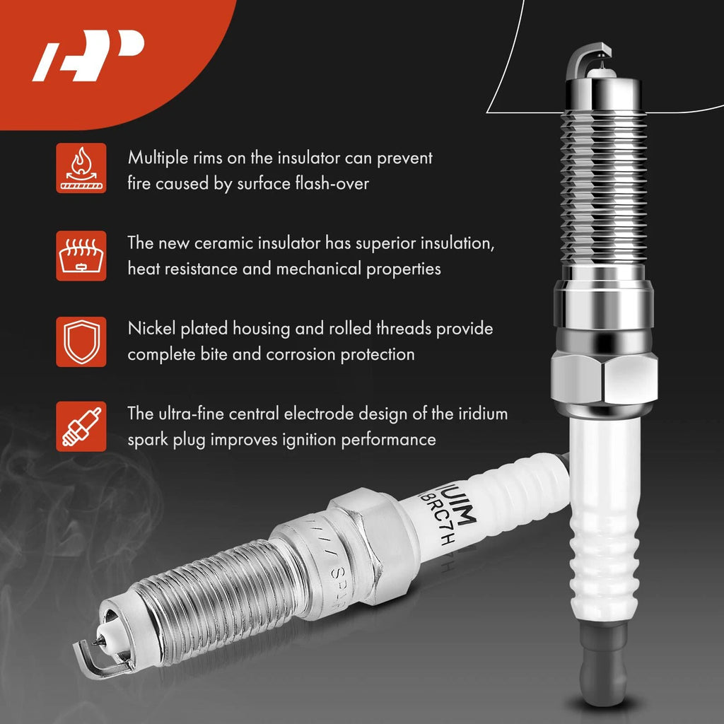 3X Ignition Coil & 3X Iridium Spark Plug for Ford Focus (2015-2018)