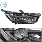 LED Headlights for Honda Odyssey (2021–2024) Right + Left Side, Clear Lens