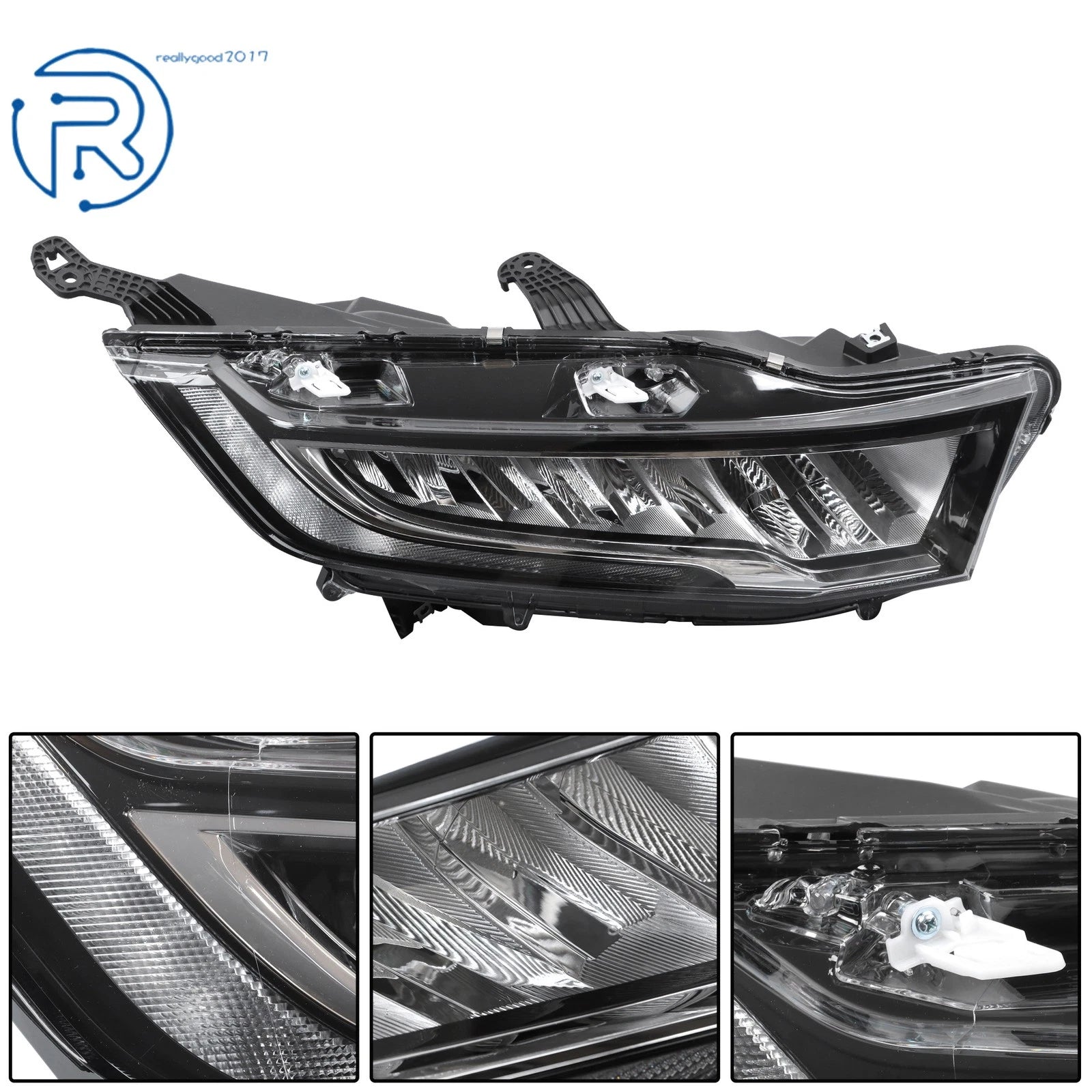 LED Headlights for Honda Odyssey (2021–2024) Right + Left Side, Clear Lens