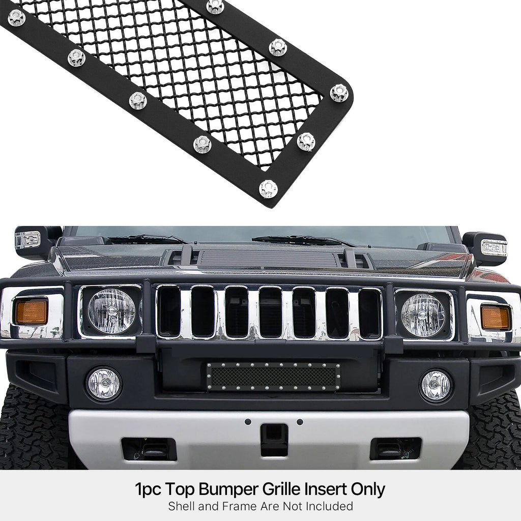 Stainless Steel Grille Rivet Studs for Hummer H2 (2003-2007)