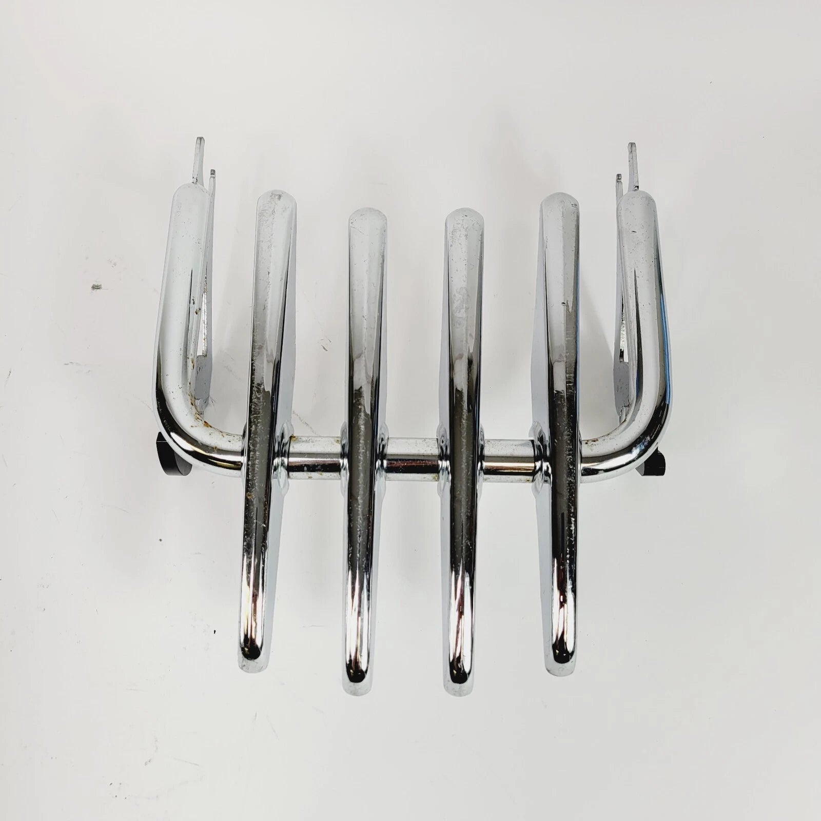 2X Stealth Detachables Two-Up Luggage Rack Chrome for Harley-Davidson (2009–2023) 53472-09A
