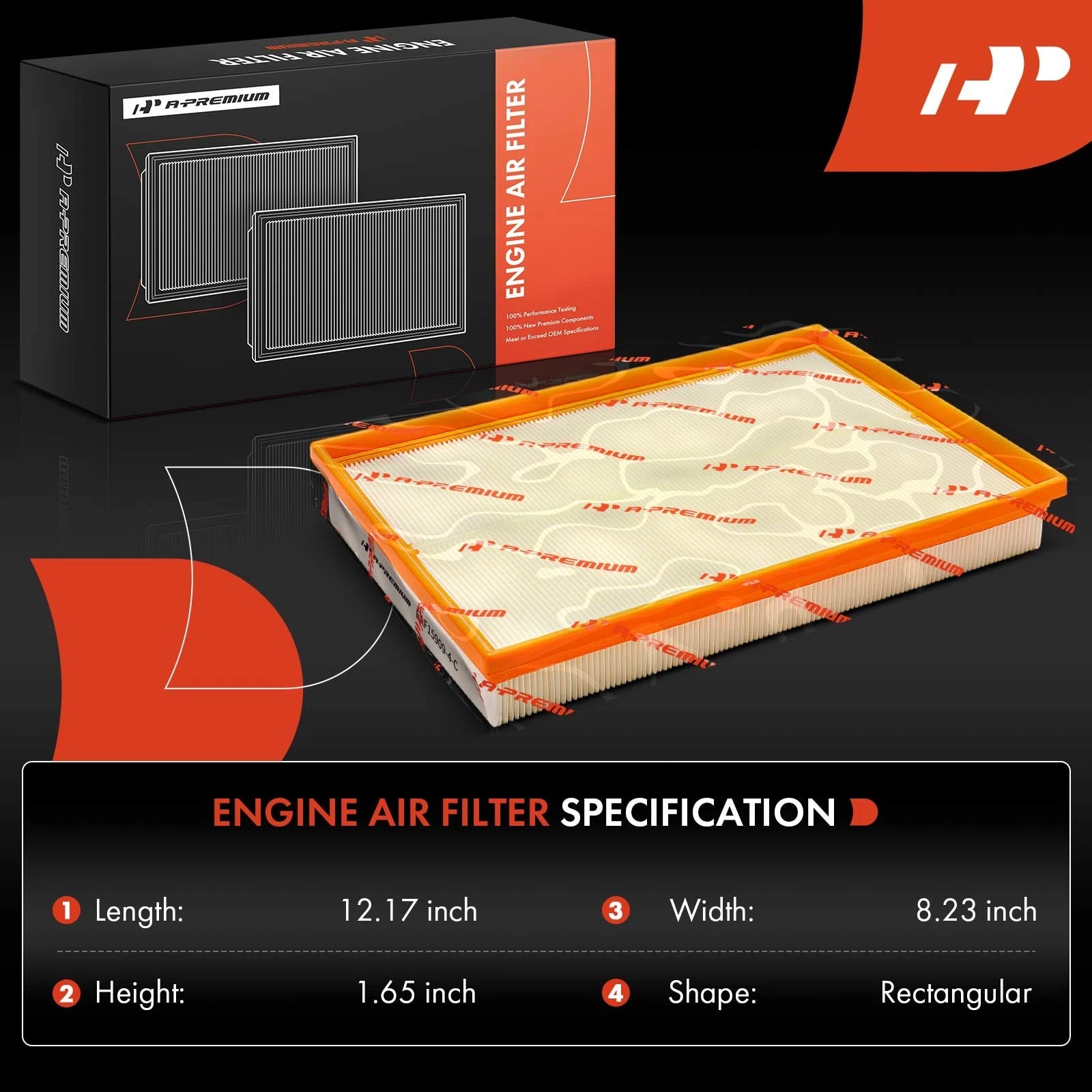 Engine Air Filter for Mercedes-Benz SLS AMG (2011-2015)