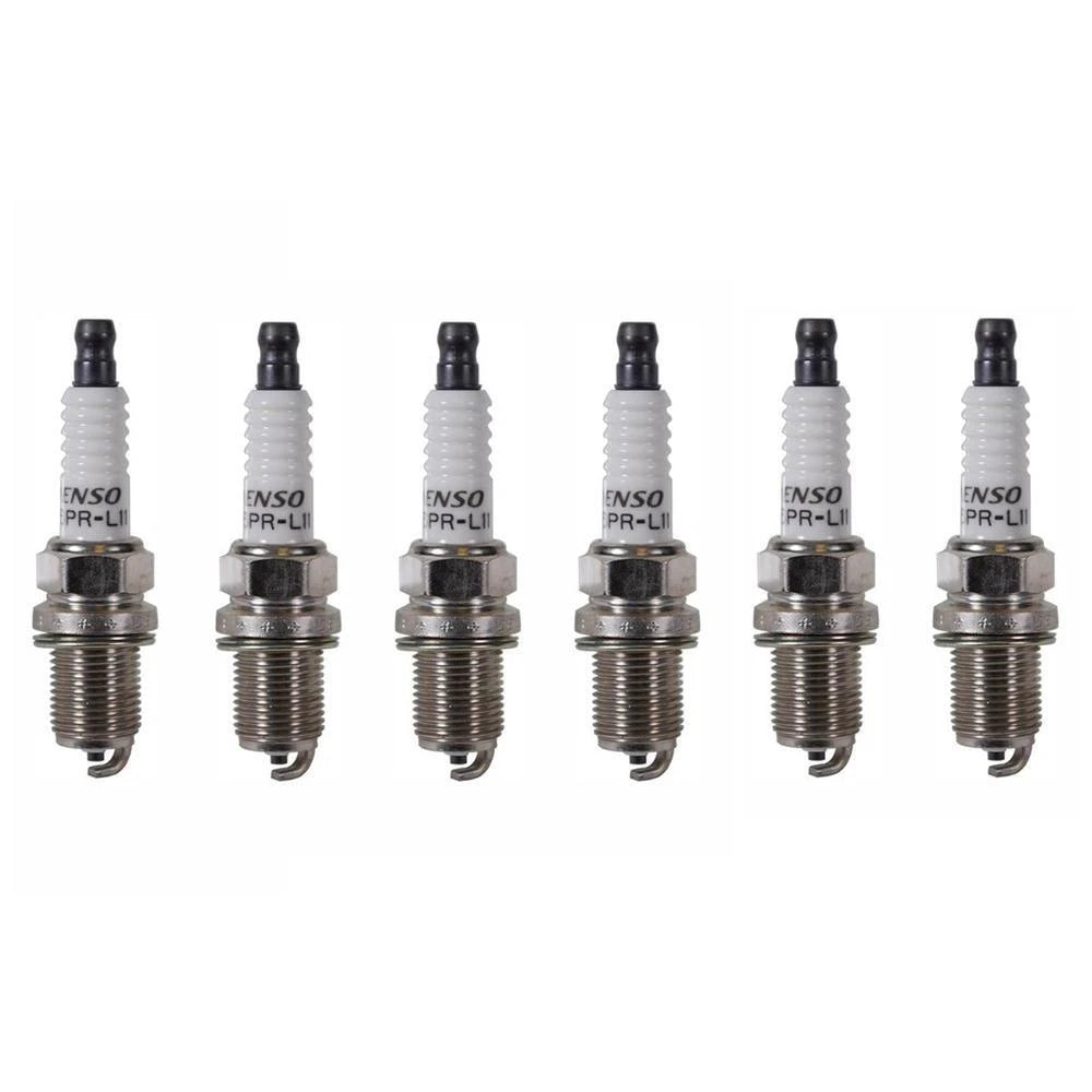 Set of 6 Denso U-Groove Spark Plugs (Gap 0.044) for