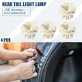 Set of 4 Rear Tail Light Bulb Socket Holders for BMW 7 Series X5 X3 (E53)