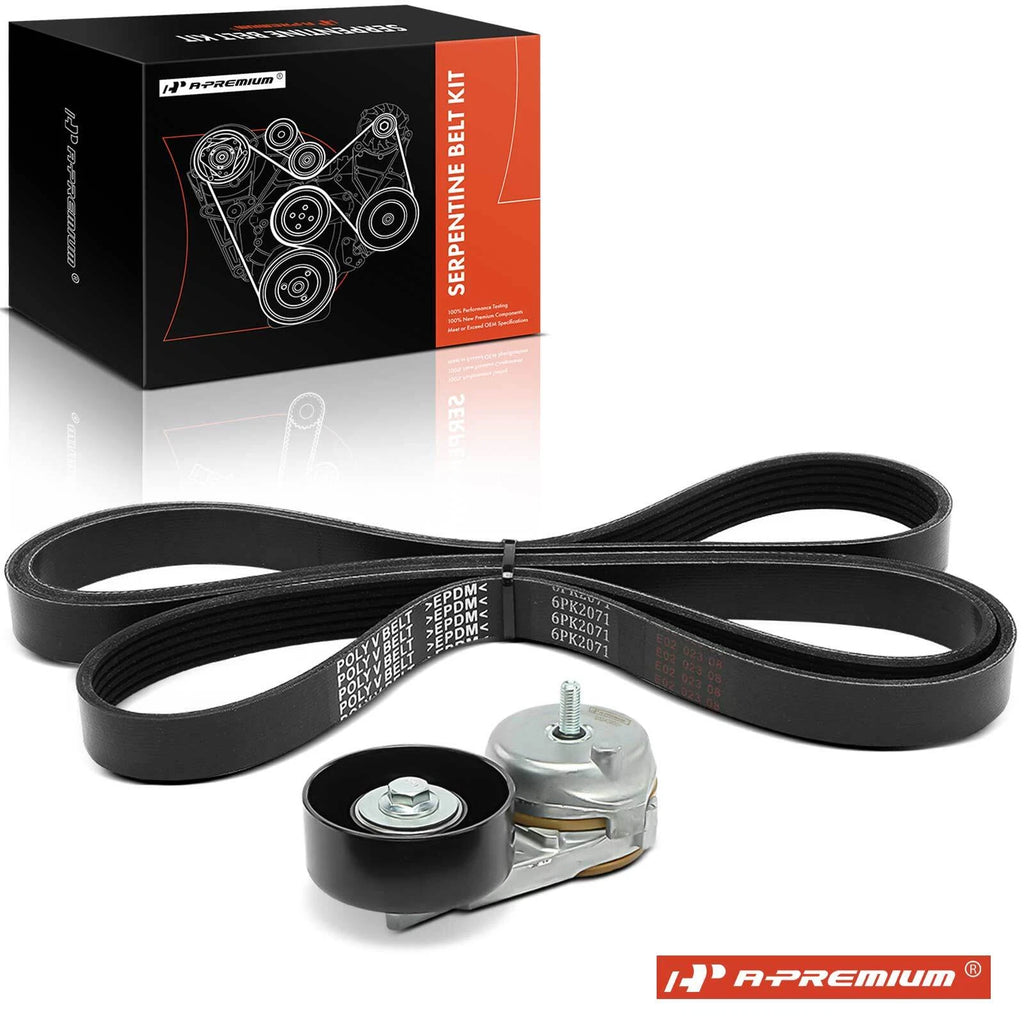2X Serpentine Belt Drive Component Kit for Ford Taurus Mercury Sable (1996–2005)