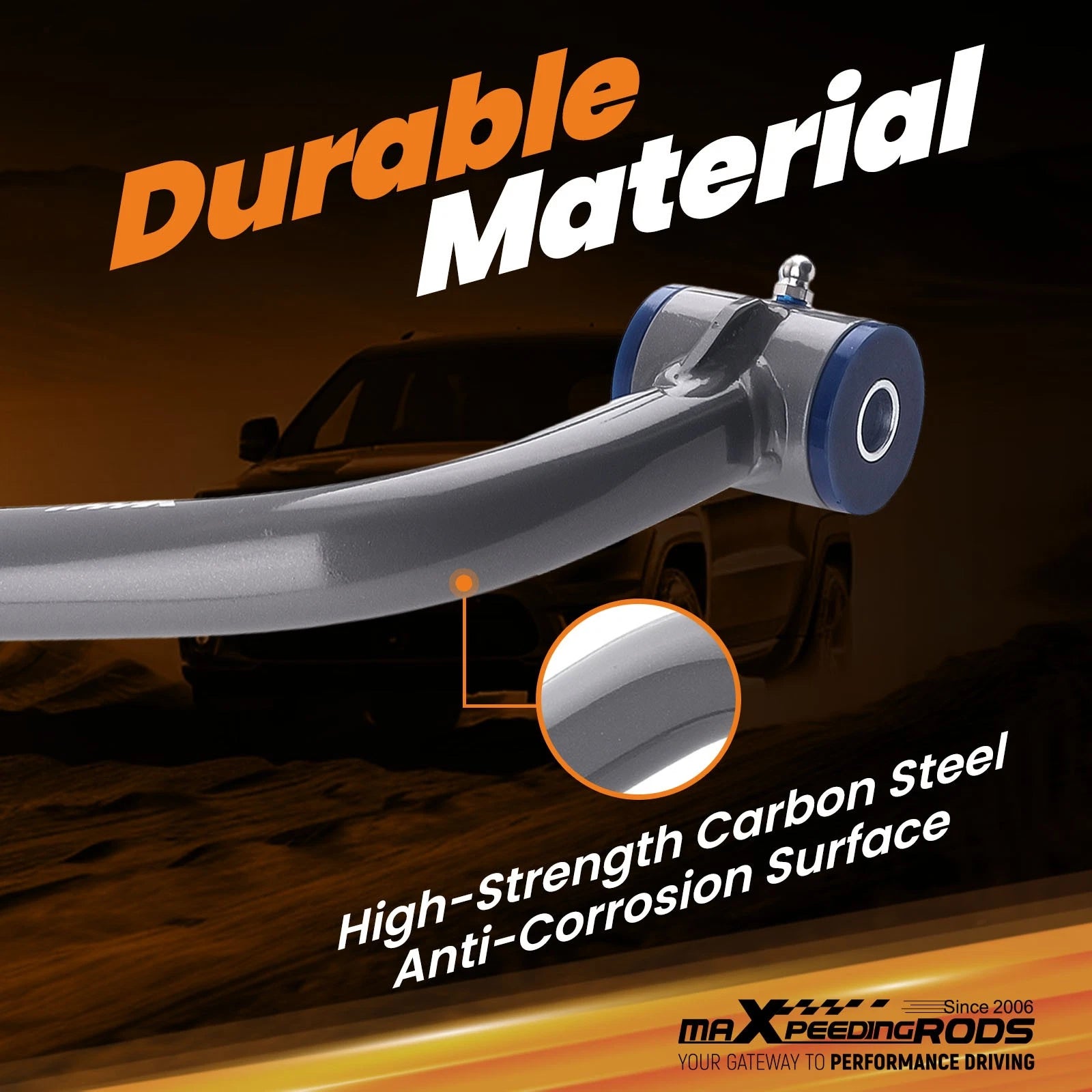 2-4" Upper Control Arm Lift Kits for Chevy Silverado 2500HD 3500 HD (2011–2019)