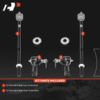 Set of 4 Steering Tie Rods for Ford Focus (2006-2007)