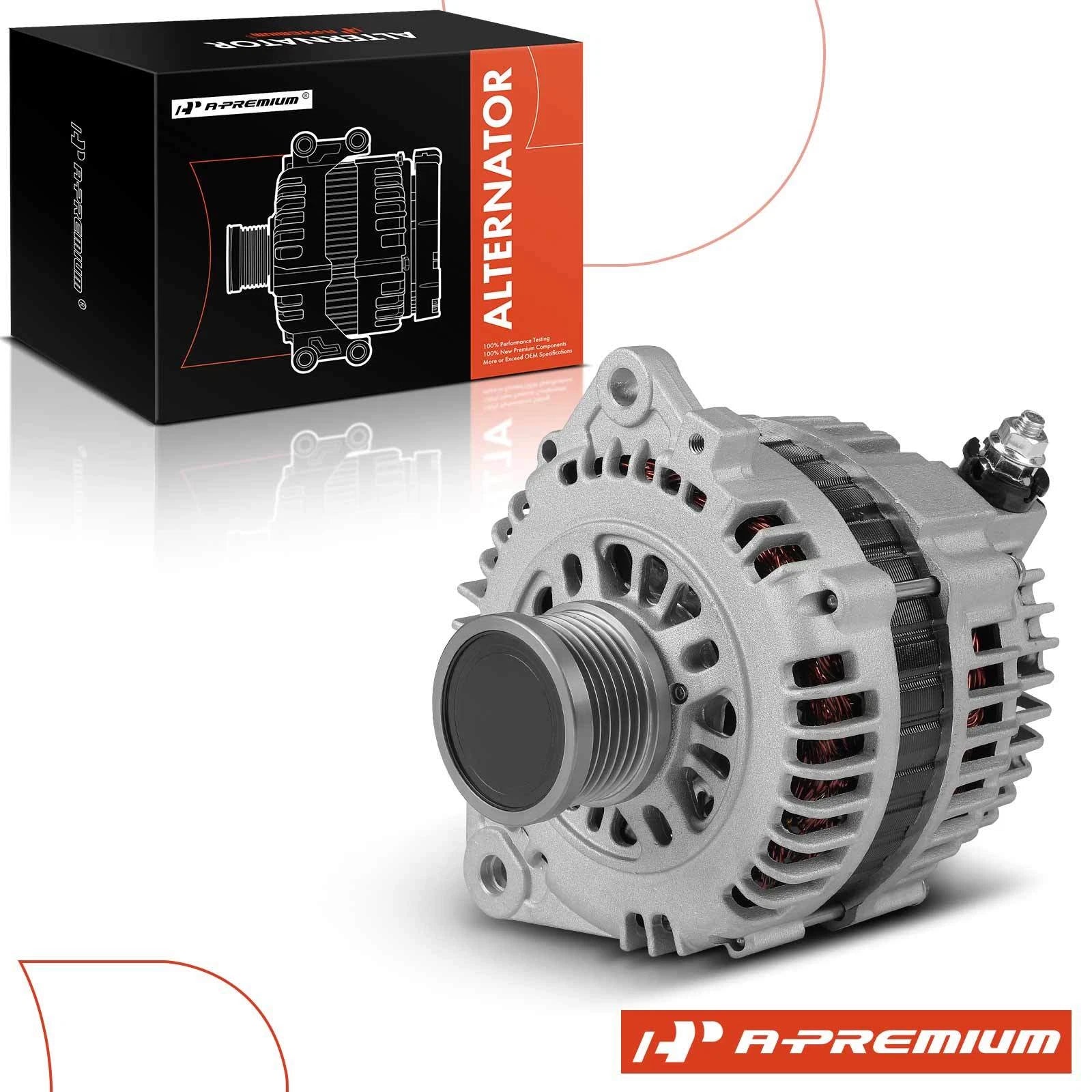 Alternator for Nissan Rogue X-Trail (2005–2012) L4 2.5L 110A