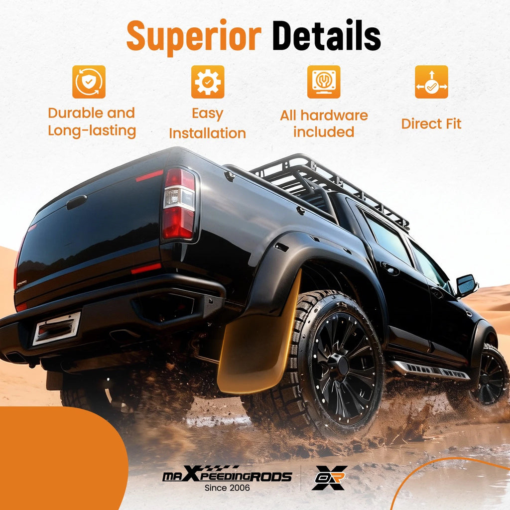 All Weather Mud Flaps for Toyota RAV4 (2006–2013) Full Protection Mudguards