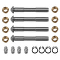 2X Side Cargo Door Hinge Pin & Bushing Repair Kit for Chevy GMC Van (1996–2019) 38455