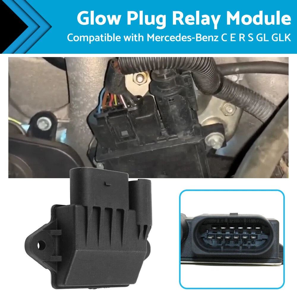 Glow Plug Module for Mercedes E-Class Sprinter (6429007801, 6421532079)