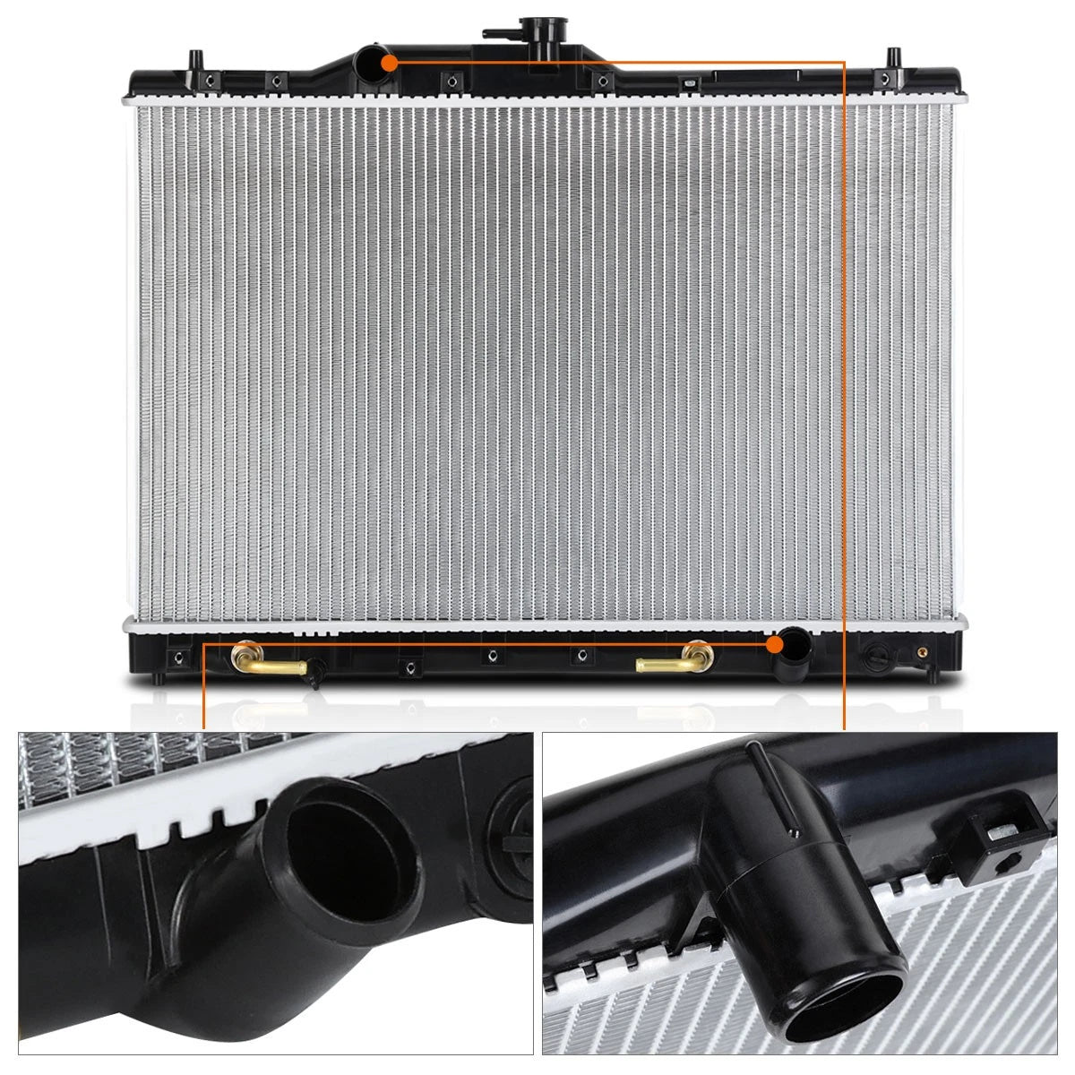 OE Style Aluminum Core Cooling Radiator for Acura Legend (1991–1995) DPI-1278
