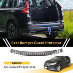 Rear Bumper Topper for Honda CR-V (2012–2014) Silver Tone 1 Pcs