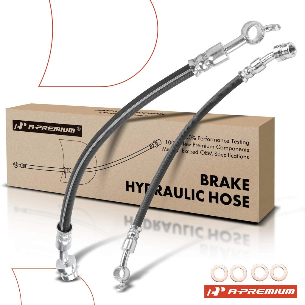 2X Rear Brake Hydraulic Hose for Hyundai Kia Cadenza Optima (2011–2020)