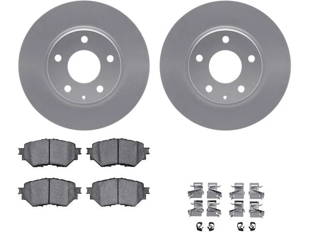 Front Brake Pad and Rotor Kit for Mazda 3 (2017–2018) SQ933SH