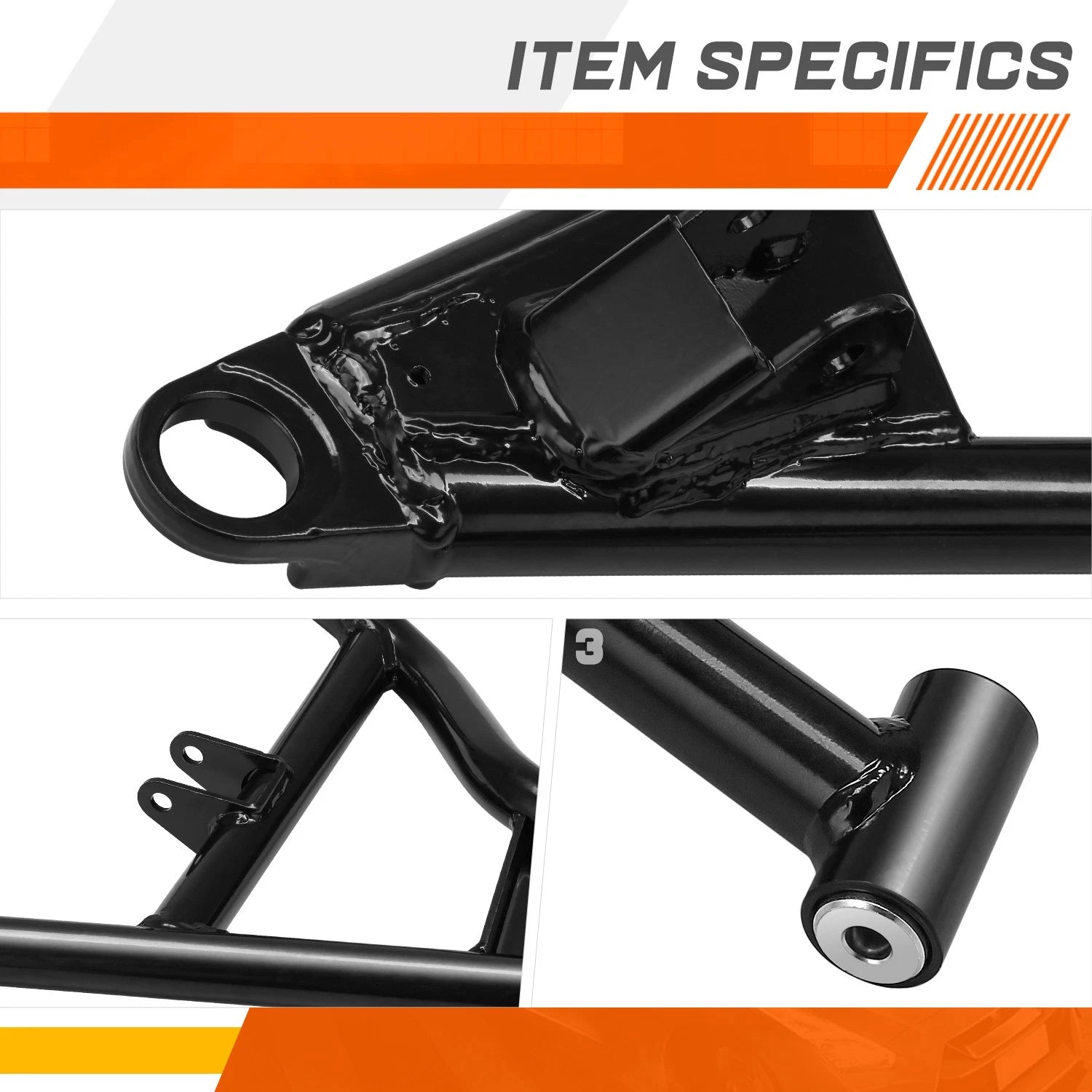 Set of 4 Control A-Arms for Polaris RZR 900 (2017–2020)