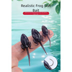 Soft Floating Tadpole Lure for Bass Trout Fishing (Pre Rigged Hooks)