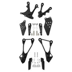 Driver & Passenger Footrests Pegs for Kawasaki Ninja ZX6R (2005-2008)