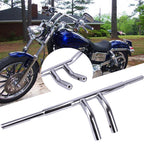 8" Rise T-Bar Handlebars for Harley Honda Yamaha Kawasaki (Fits Multiple Models)
